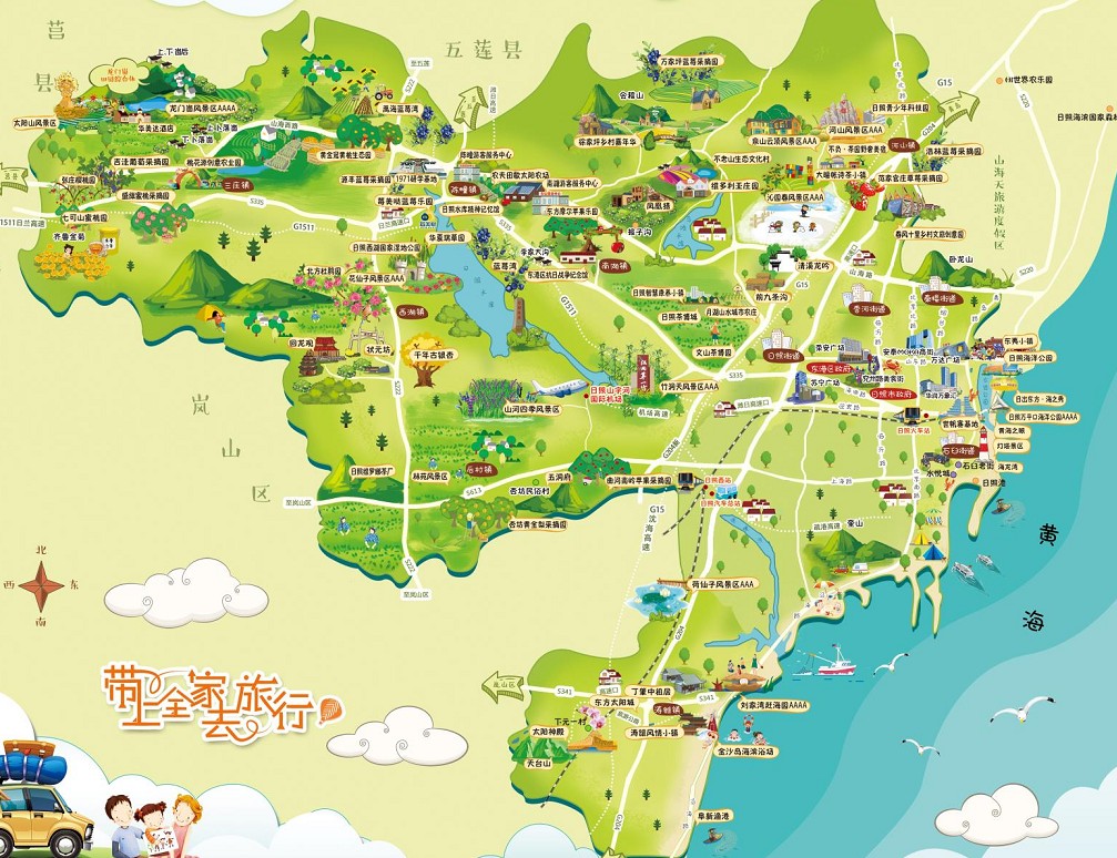 广河景区使用手绘地图给景区能带来什么好处？